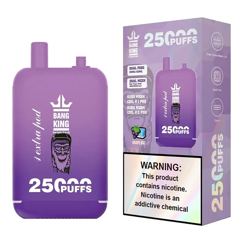 Bang King 25K| puff 25k| Disposable Vapes| Disposable Vapes| EU-Warehouse