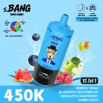 dh-vape-bang-leader-450k-bouffées-boisson-énergisante-myrtille-pastèque-pomme-aigre-framboise-oursons-en-gomme