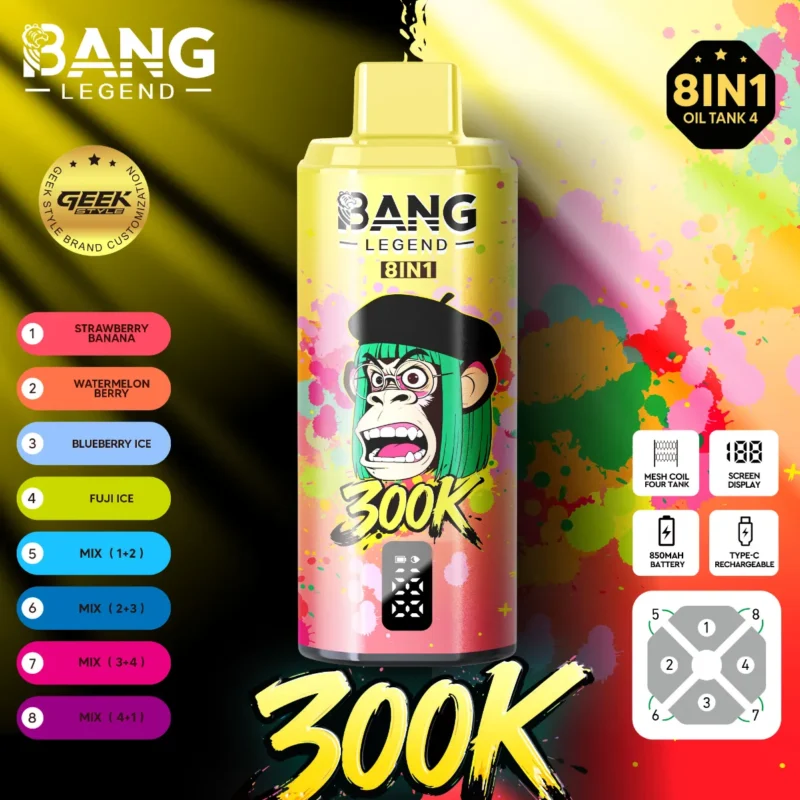 dh-vape-eu-lager-bang-legend-300k-puff-Erdbeere-Banane-Wassermelone-Beere-Heidelbeere-Eis-Fuji-Eis